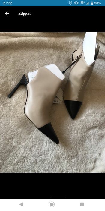 Buty zara 39 25,5cm.