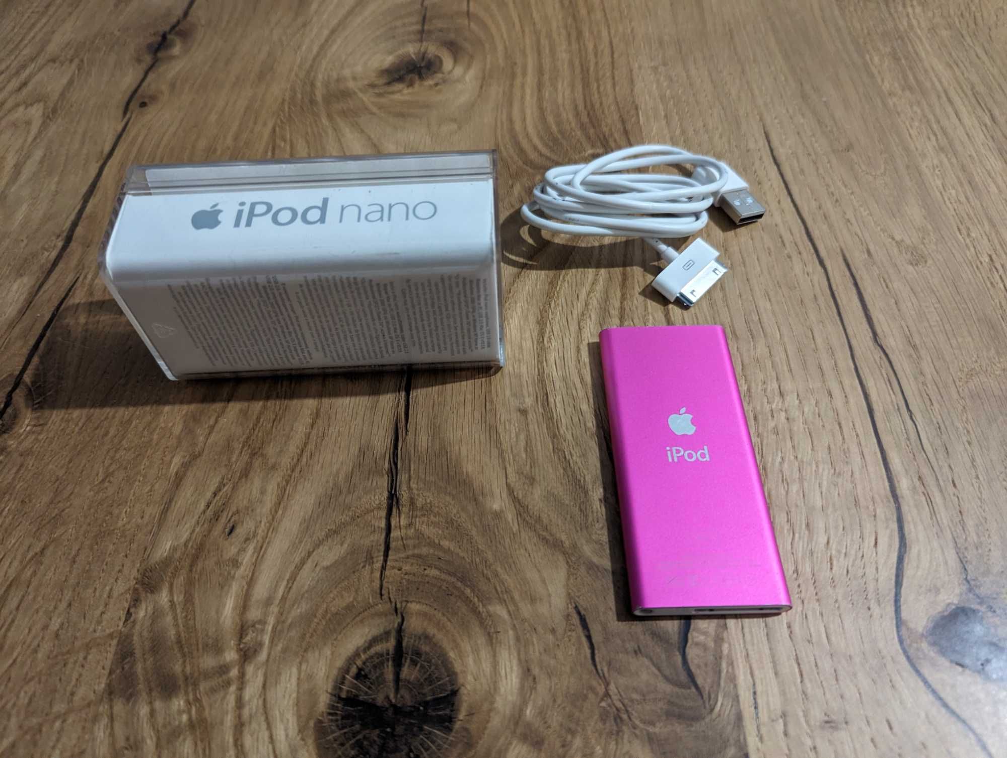 MP3-плеєр iPod nano 4Gb Pink + новий кабель