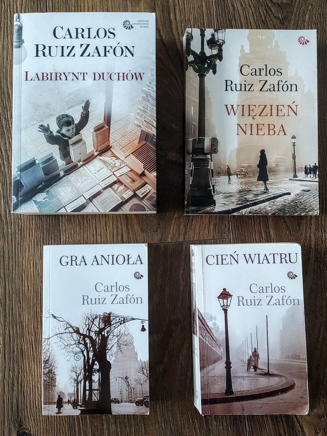 Carlos Ruiz Zafon 4 książki