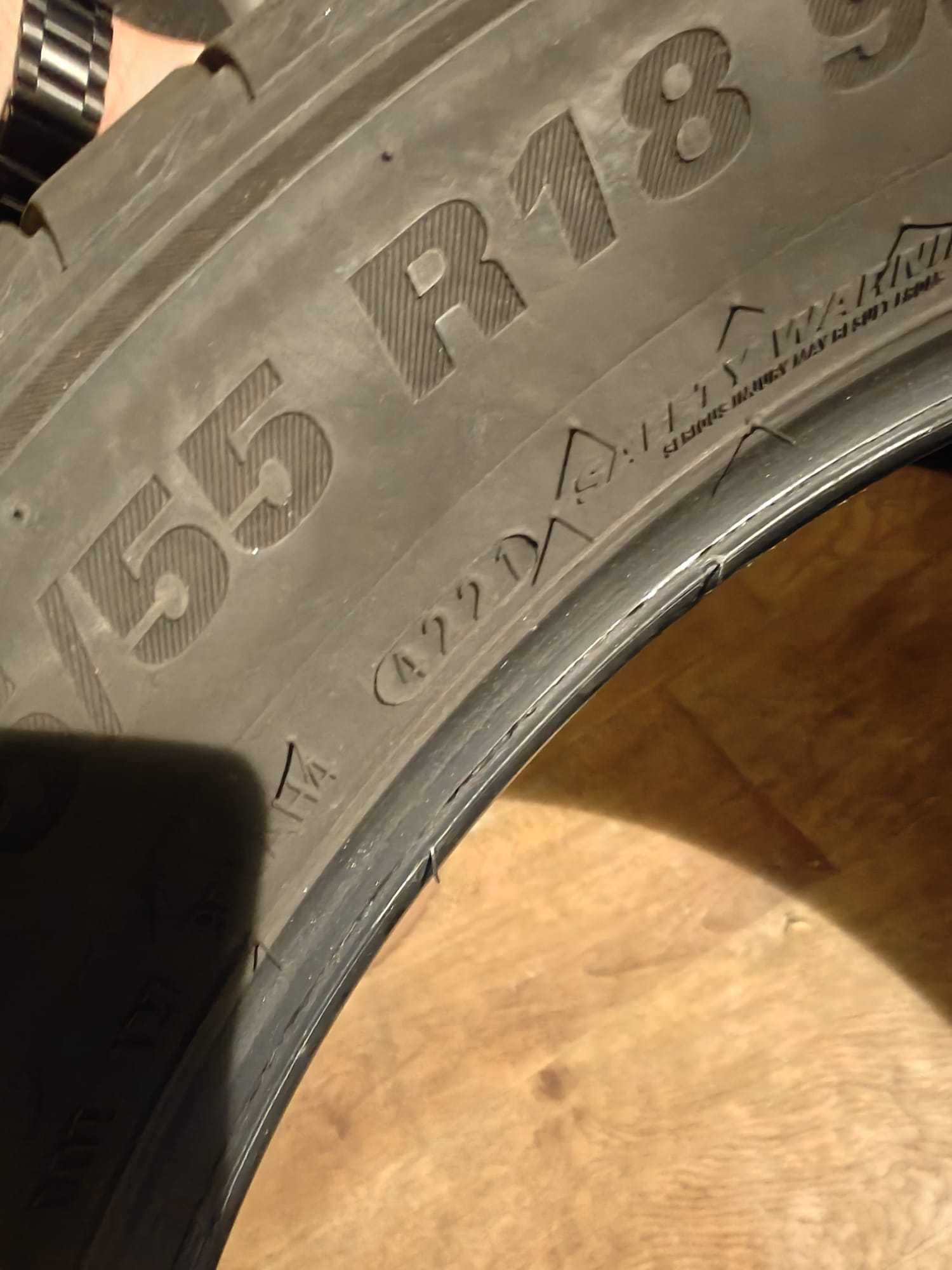 Opony letnie Kumho Ecsta HS51 215/55 r18 jak nowe