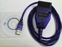 Cabo KKL VAG-COM 409.1 chip FTDI Interface USB OBD2 diagnostico ECU