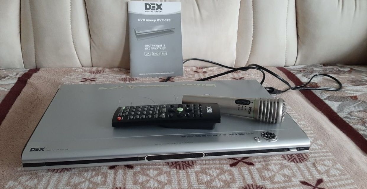 DEX dvd плеер dvp 528