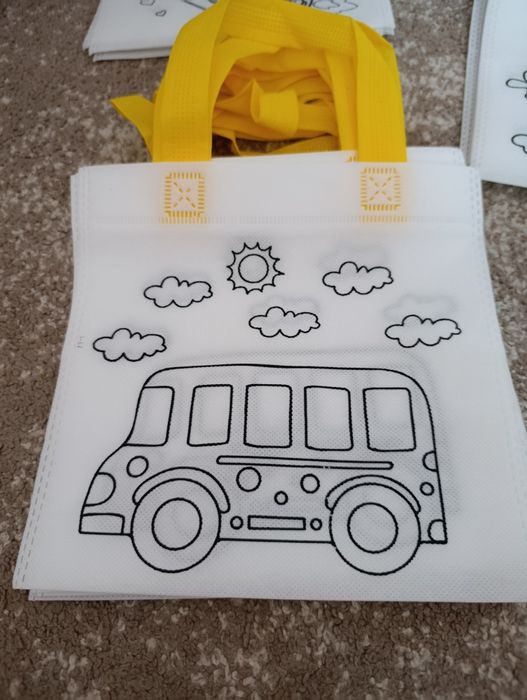 Сумка розмальовка дитяча ЭКО сумка