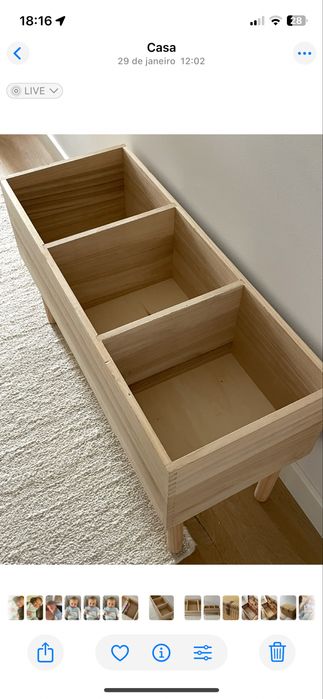 Suporte para livros Douve da Bloomingville