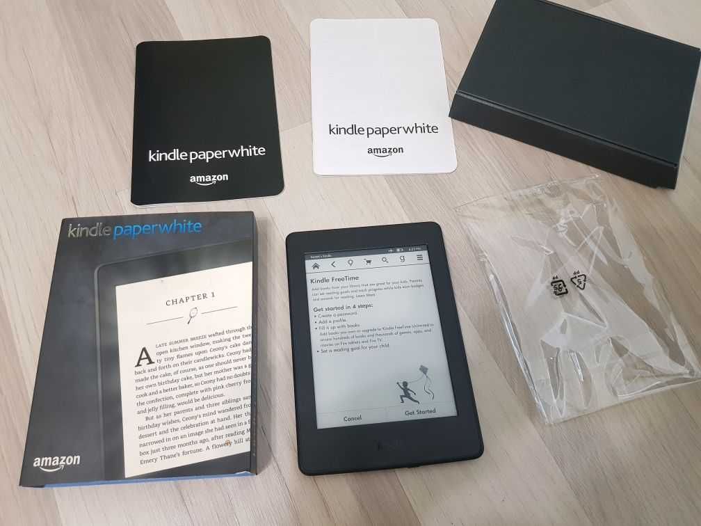 Kindle Paperwhite 3 bez reklam - sprawny komplet - wysyłka