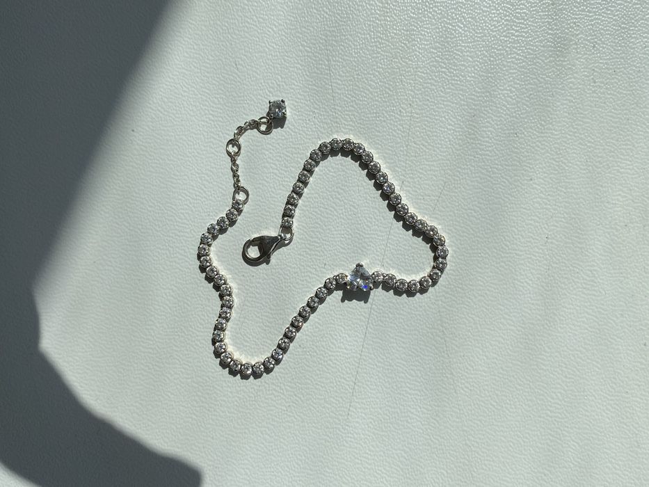 Pandora срібний браслет "Блискуче паве"