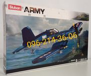 Конструктор Армия SLUBAN M38-B1109 Самолёт Чанс-Воут F4U Корсар