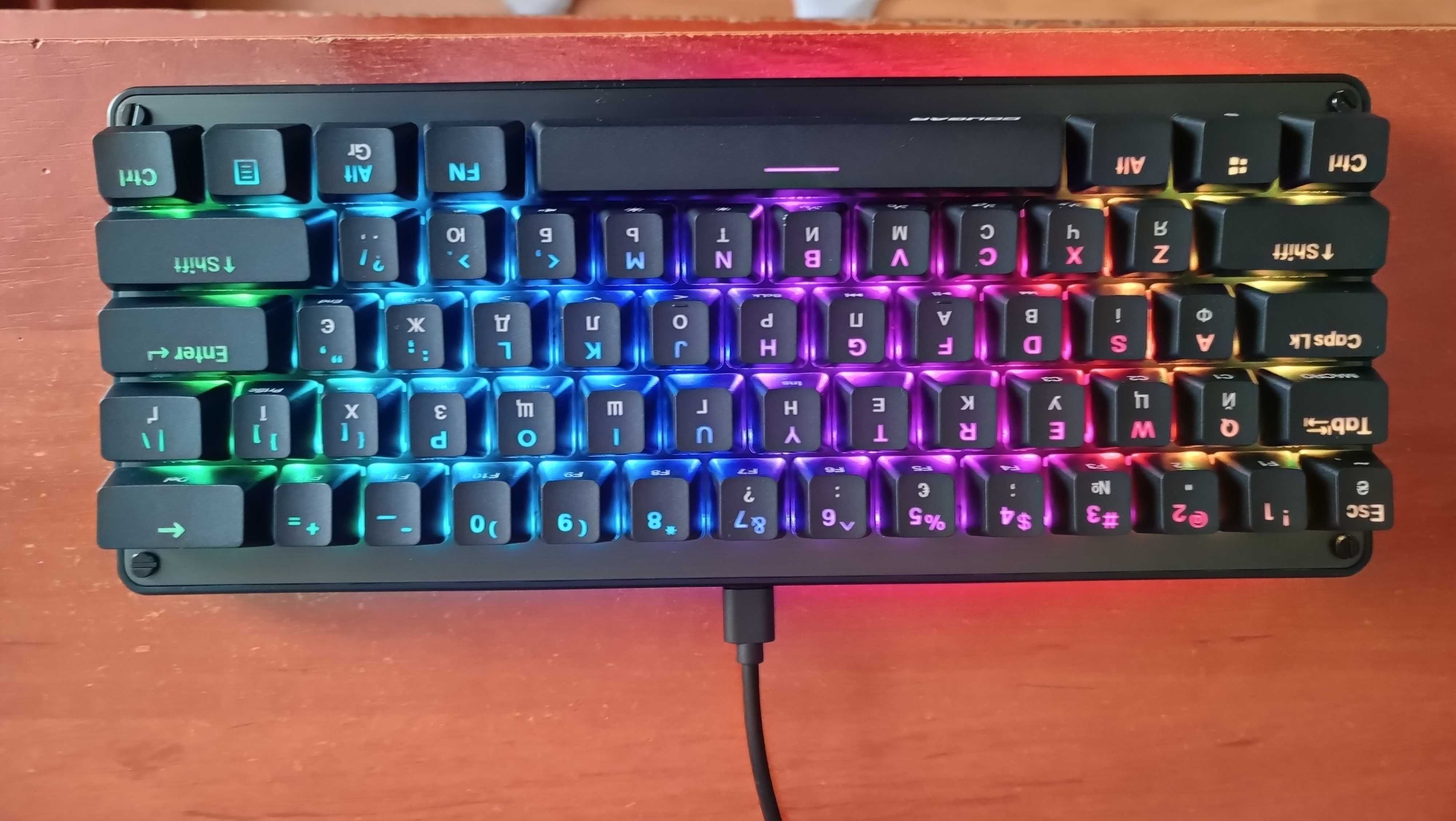 Клавіатура Cougar Puri Mini RGB Black