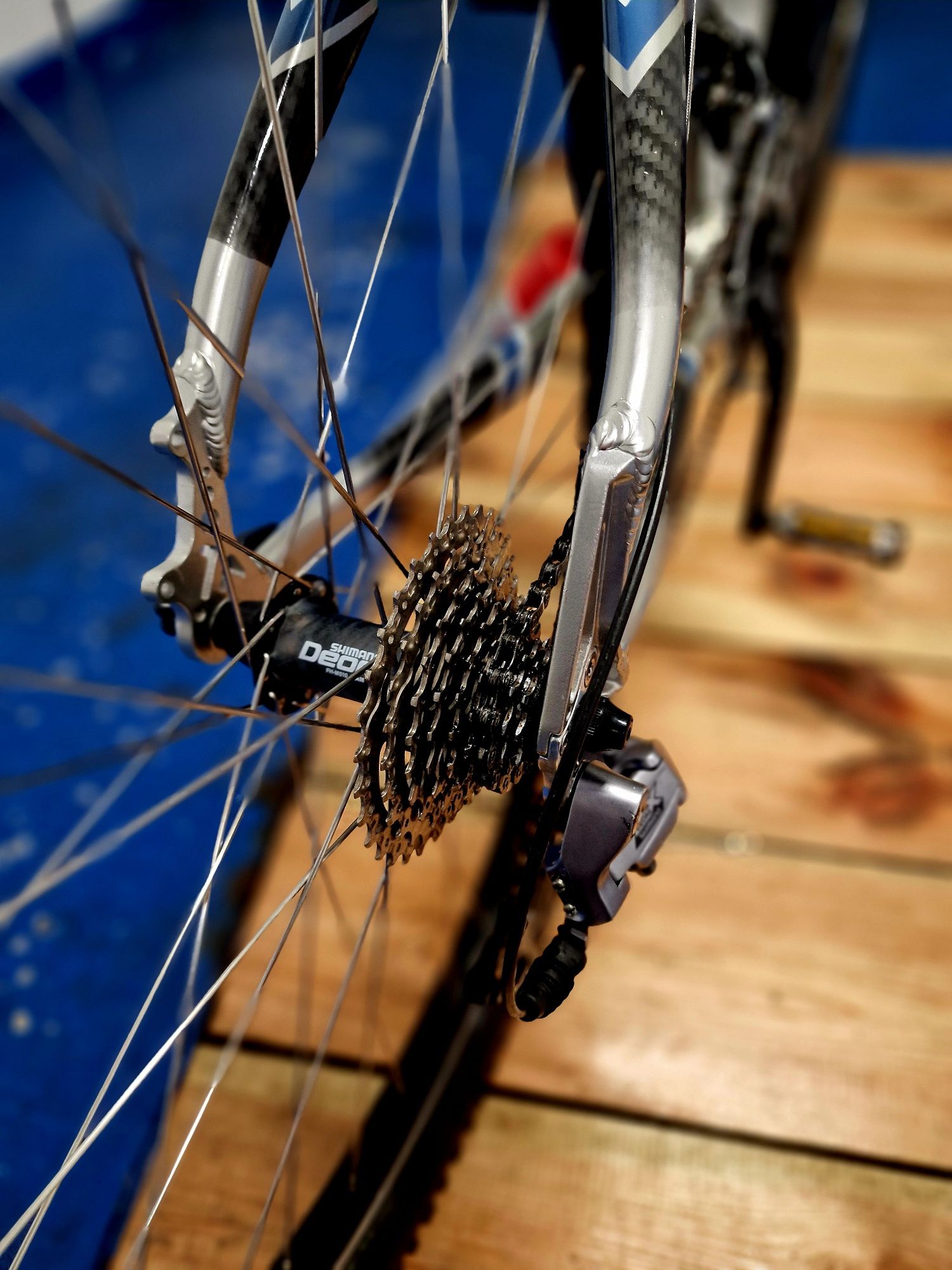 Rower MTB 4EVER HAZARD 18,5" Koła 26" RST OMEGA SL 100mm Shimano Deore