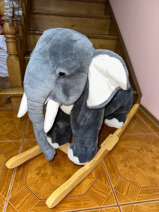 Дитяча гойдалка слоник