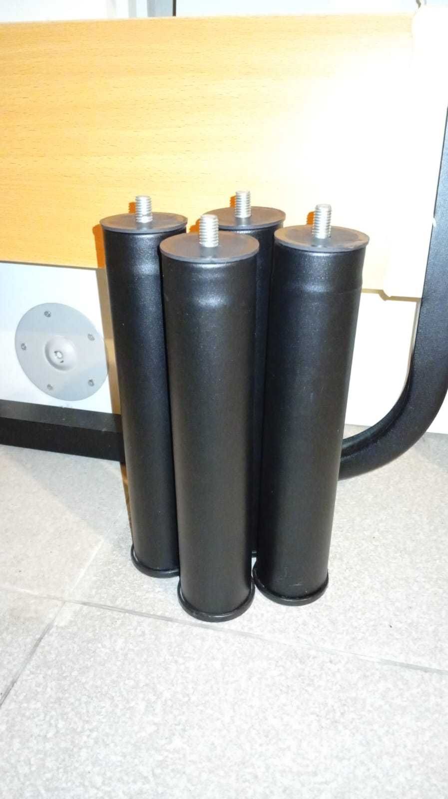 Colchão 90x190x25 + Estrado com pés 25cm – Usado em Bom Estado