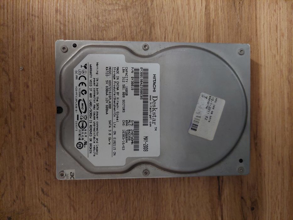 Dysk SATA 160GB Hitachi