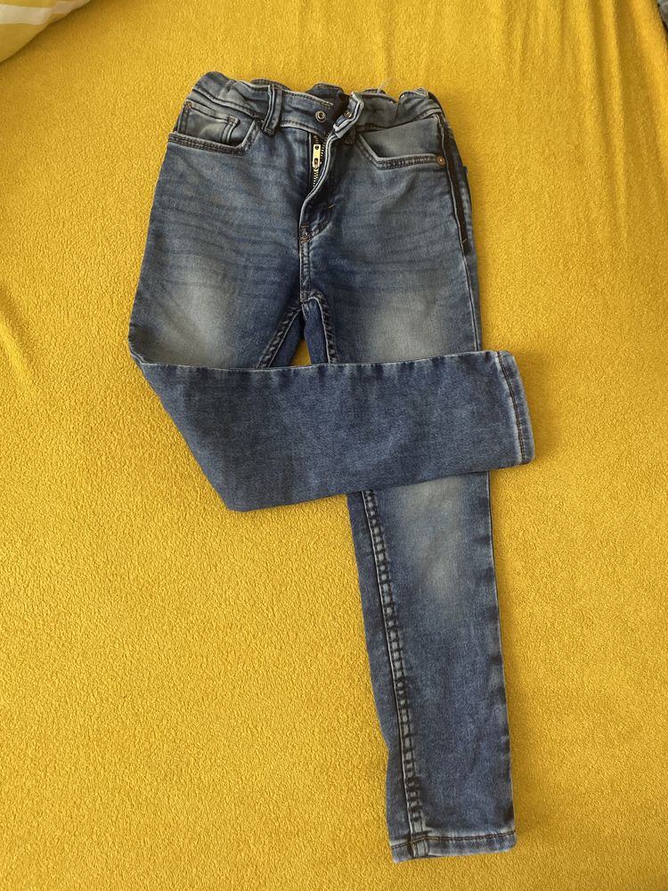 Spodnie jeansowe chłopięce H&M 116 slim