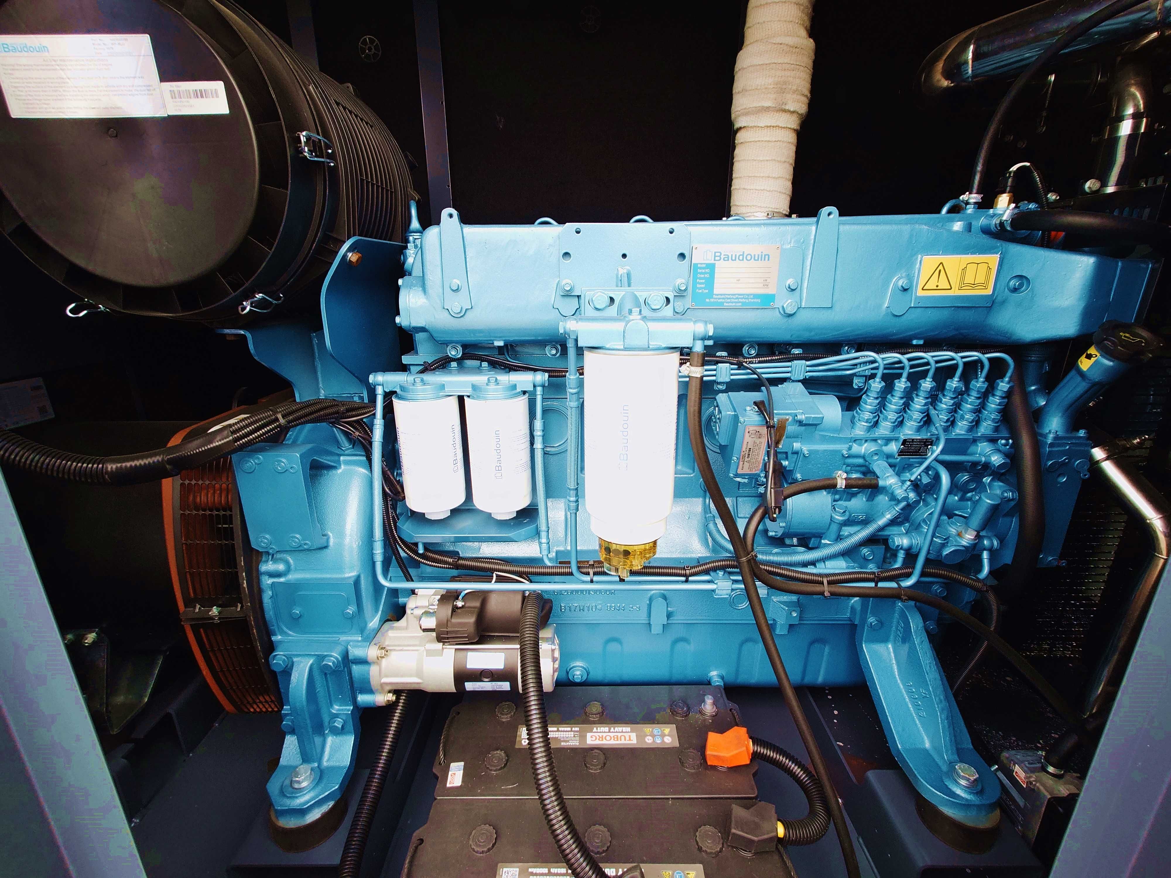 Agregat prądotwórczy BAUDOUIN Diesel 170kW 400V AVR