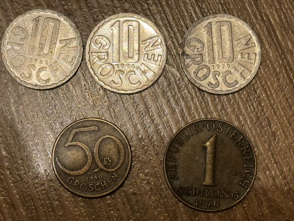 1,8 Szylinga AU, monety