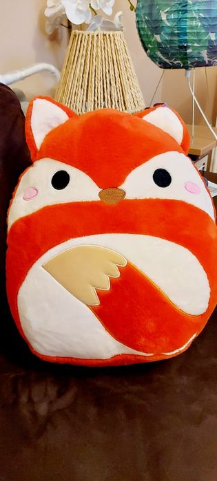 Przytuliś duży 40 cm miękki pluszak lisek fox