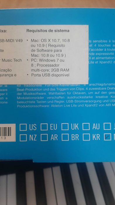 Teclado Midi Alesis V49