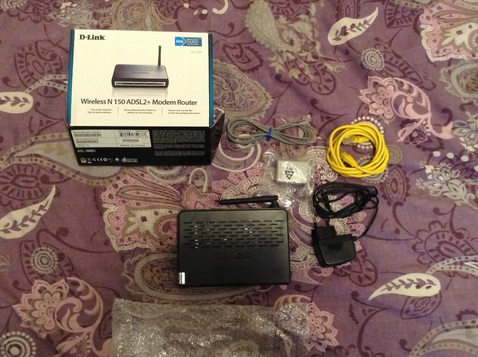 D-Link Wireless N 150 ADSL2+Modem Router