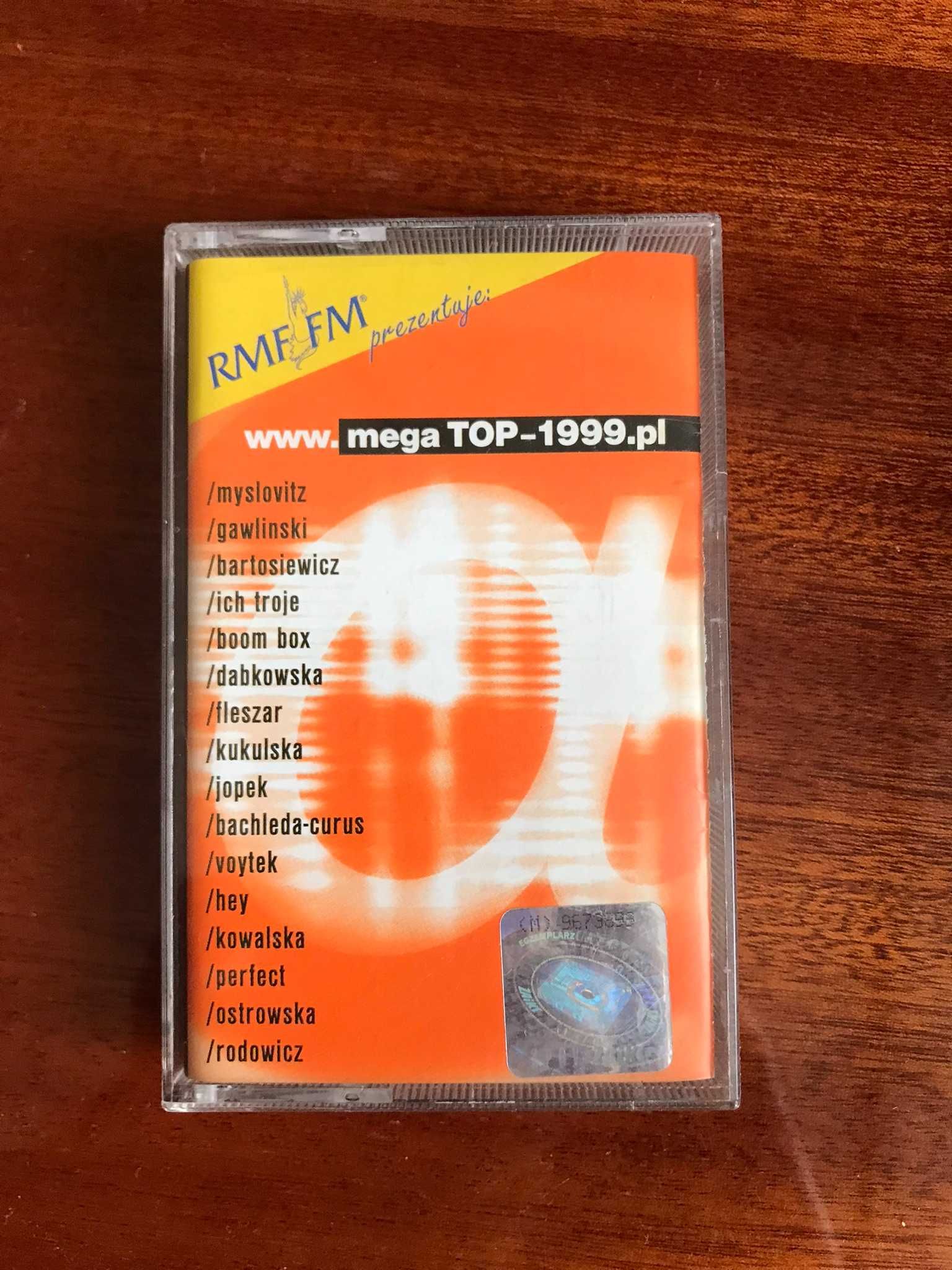 Mega top - 1999.pl RMF - kaseta magnetofonowa.