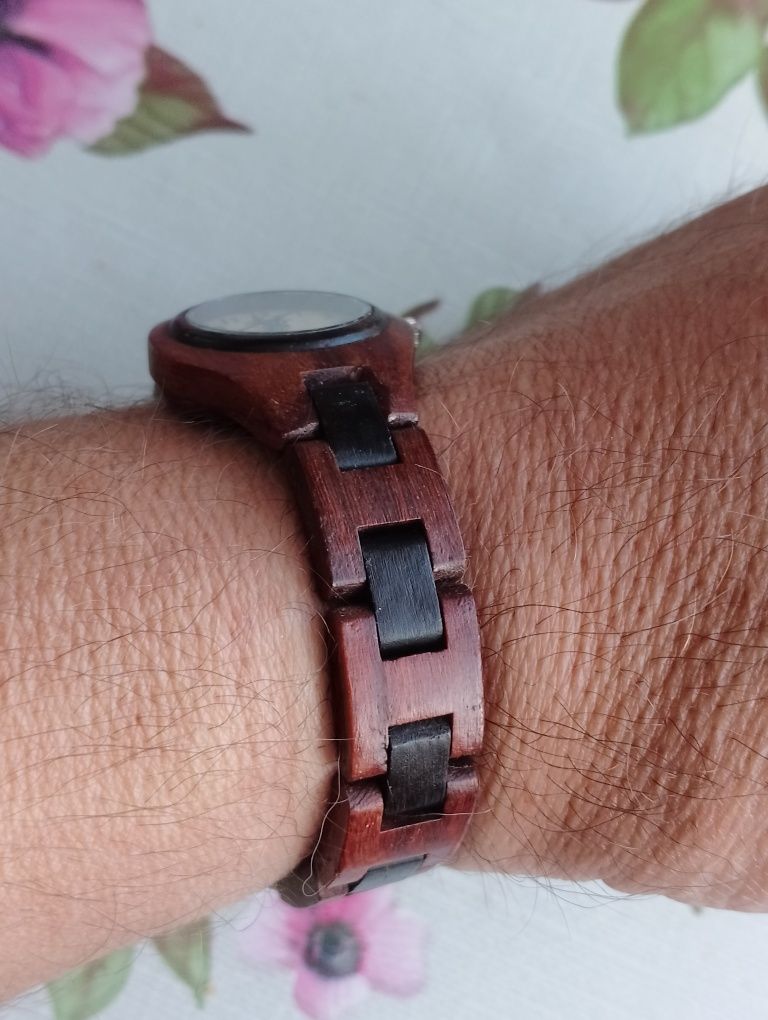 Kultowy zegarek wood watach Tensi