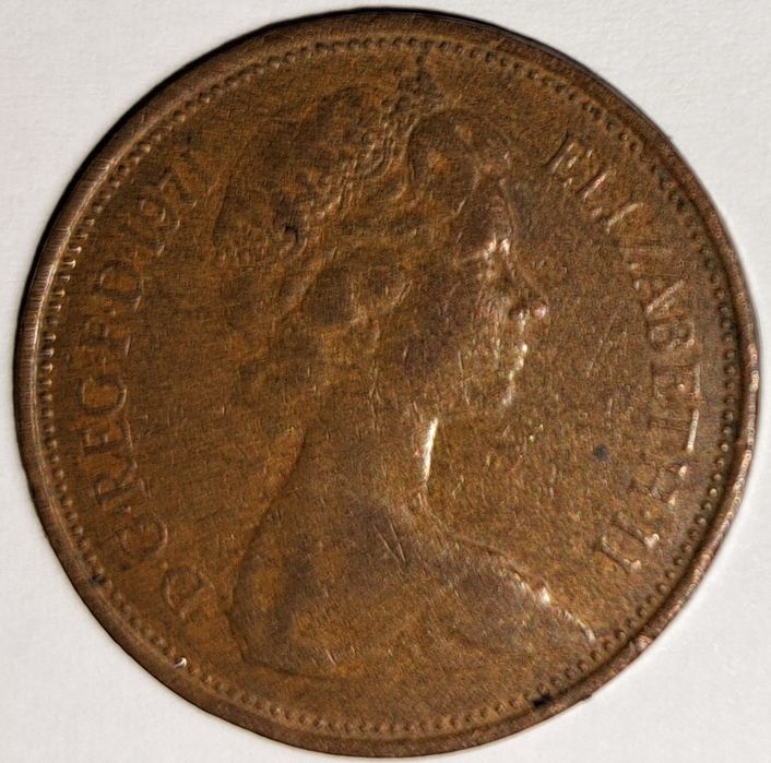 2 new pence 1971