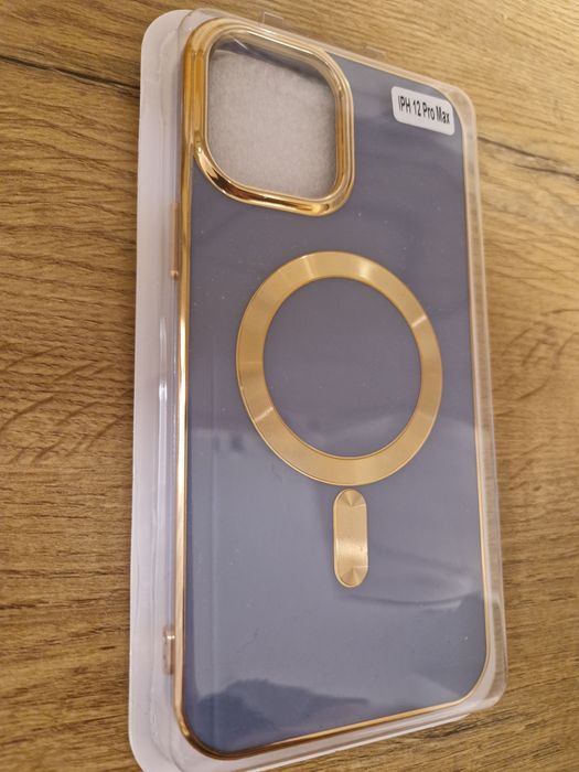 Etui Beauty Magsafe Case do Iphone 12 Pro Max niebieski