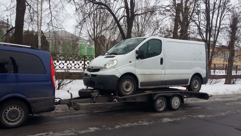 Евакуатор, лафет