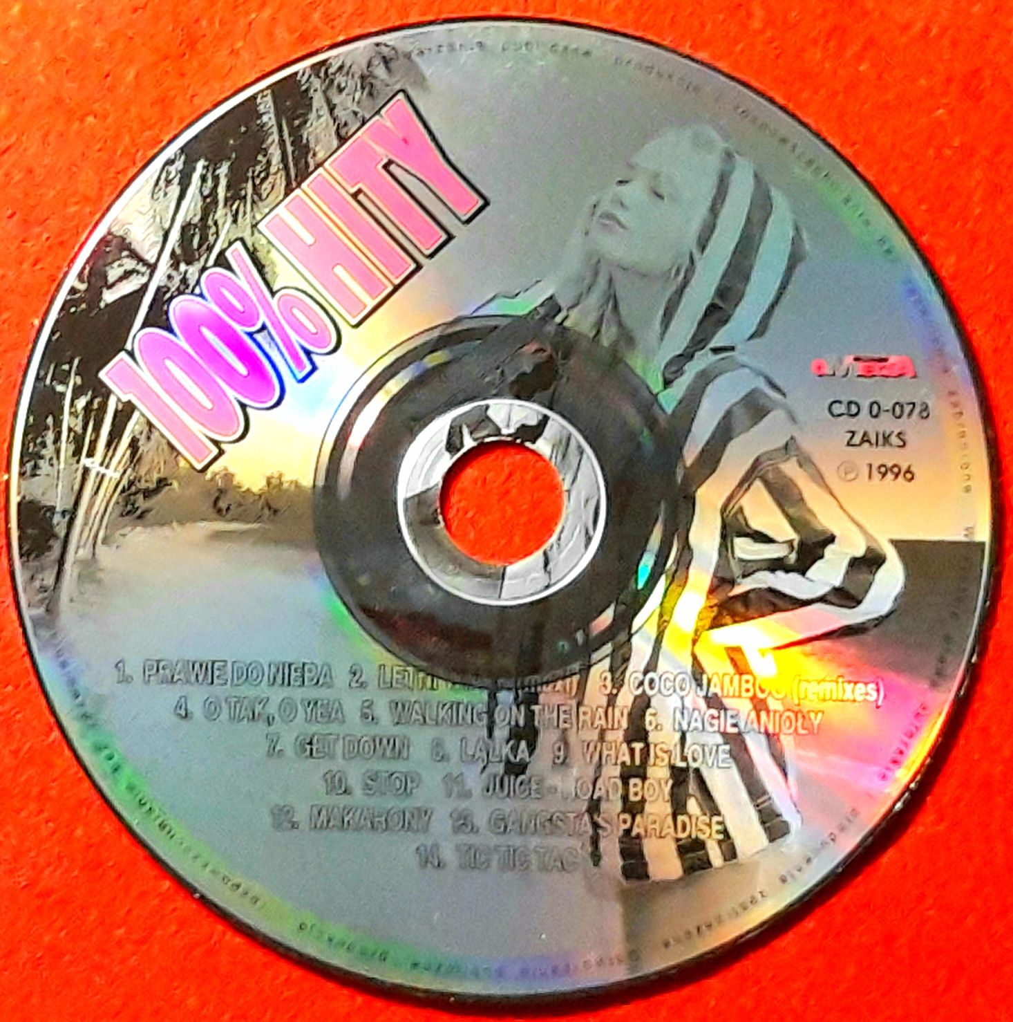 100% Hity (The Summer Edition 96) CD, 1996