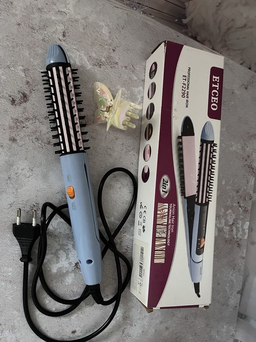 Продам вирівнювач-плойку і крабик-метелик для волосся