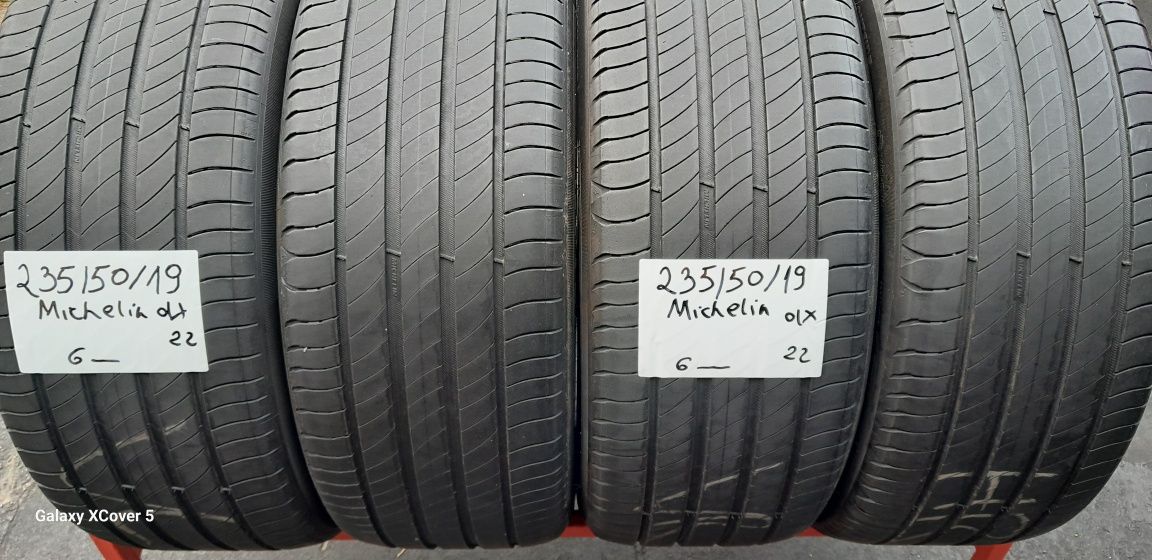 Opony Letnie 235÷50÷19÷.Firma MICHELIN.Rok 2022.Cena 700 zł kpl-4 szt