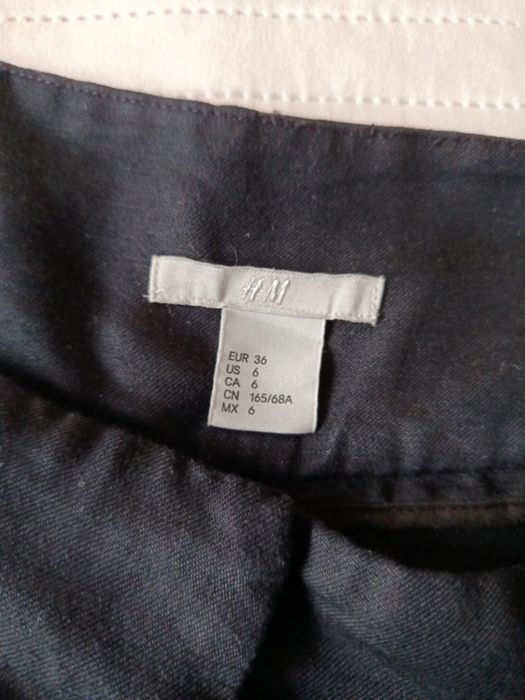 Жіночі штани з лляної суміші H&M p.s(36)