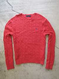 Ralph Lauren sweter męski warkocz nowsze kolekcje L/XL