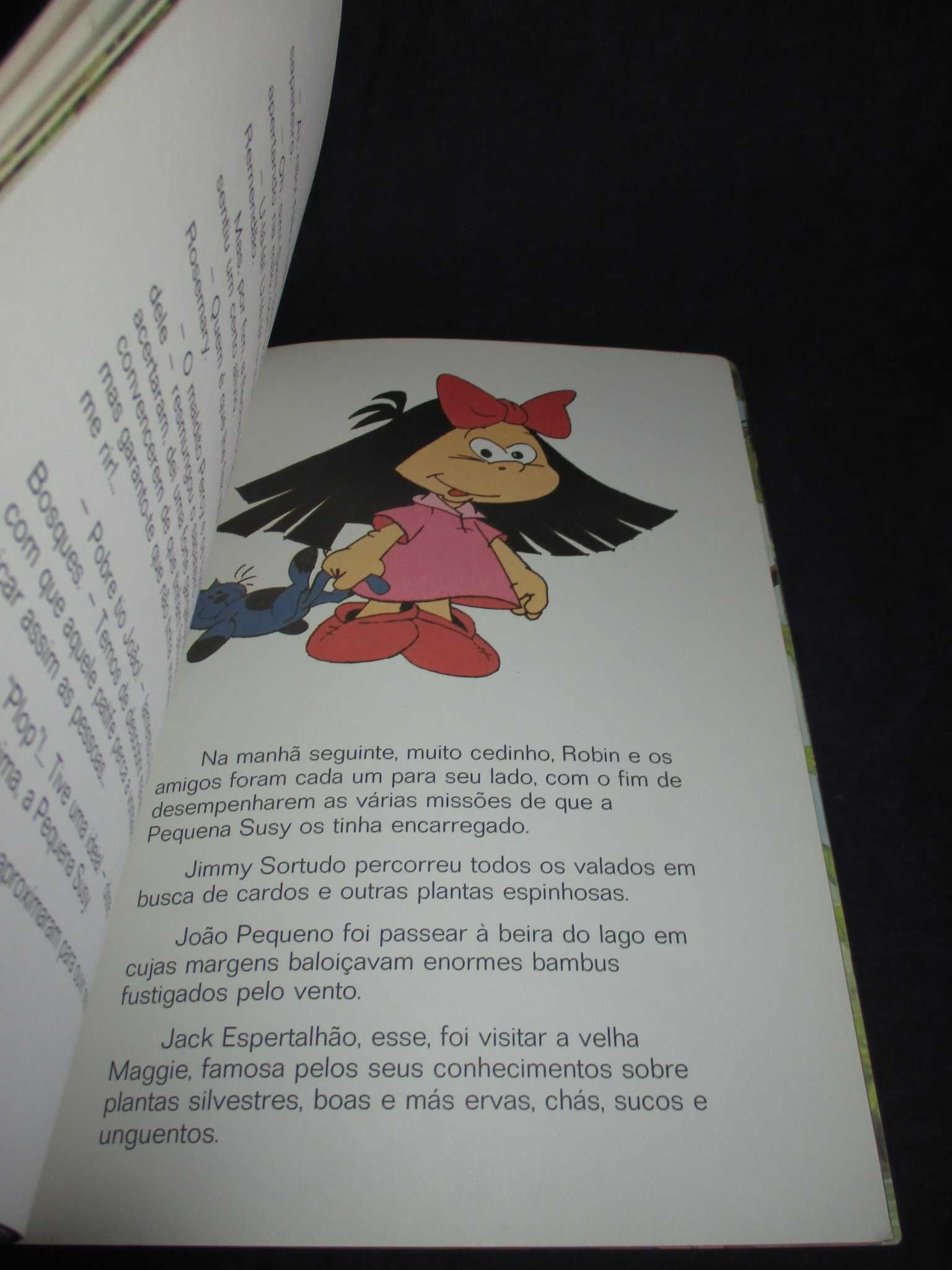 Livro As Aventuras do Pequeno Robin dos Bosques 2 As Abelhas Gigantes