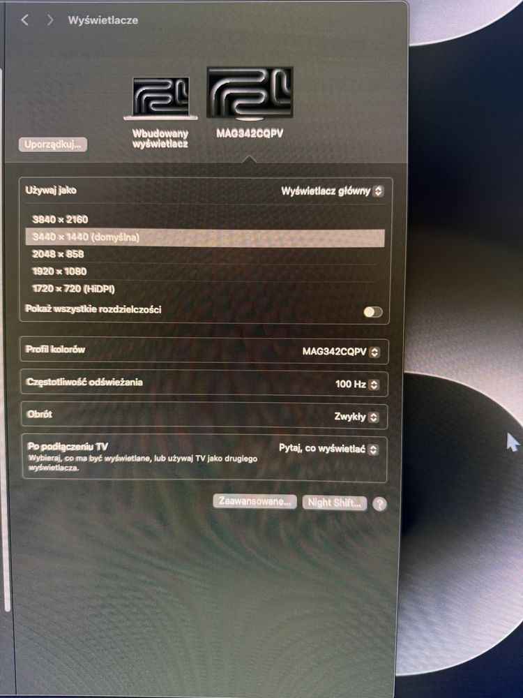Monitor MSI MAG342CQPV 34” zakrzywiony