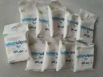 Chusteczki Water wipes 10 opakowań podręcznych
