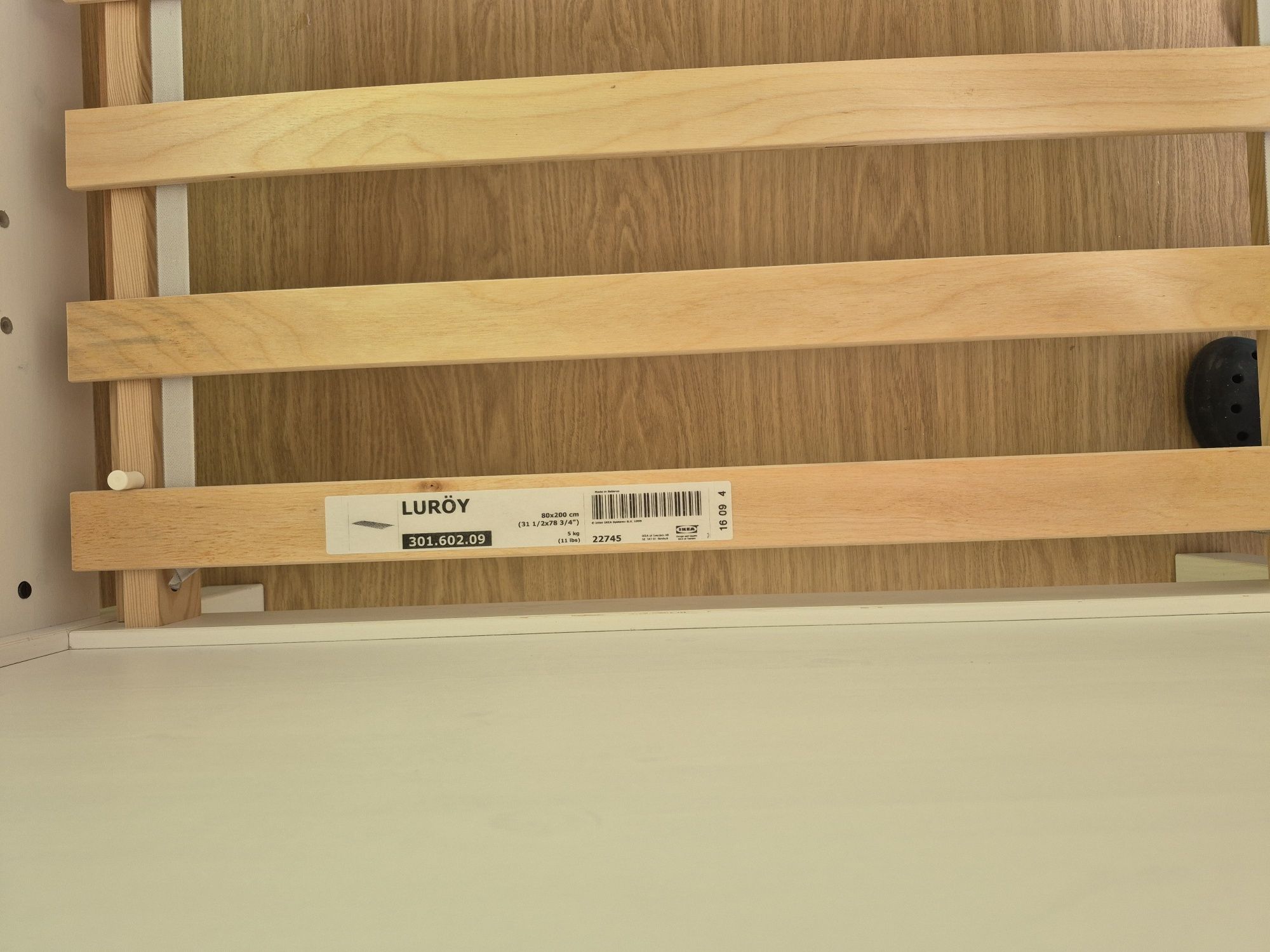 Łóżko rosnące z dzieckiem Sundvik Ikea