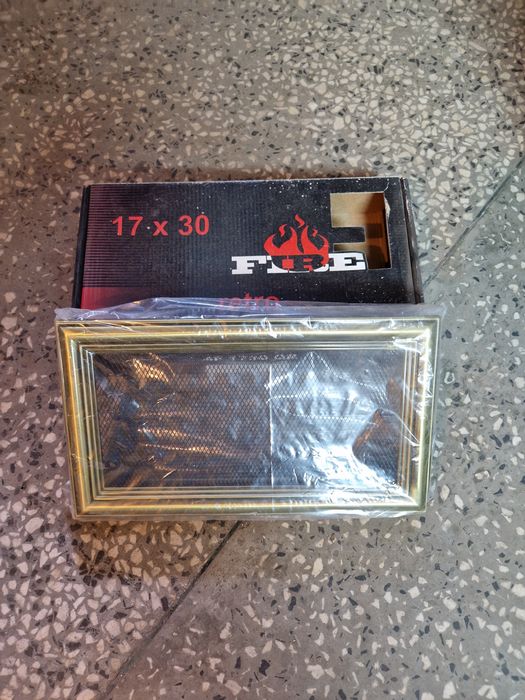 Kratka stalowa kominkowa retro