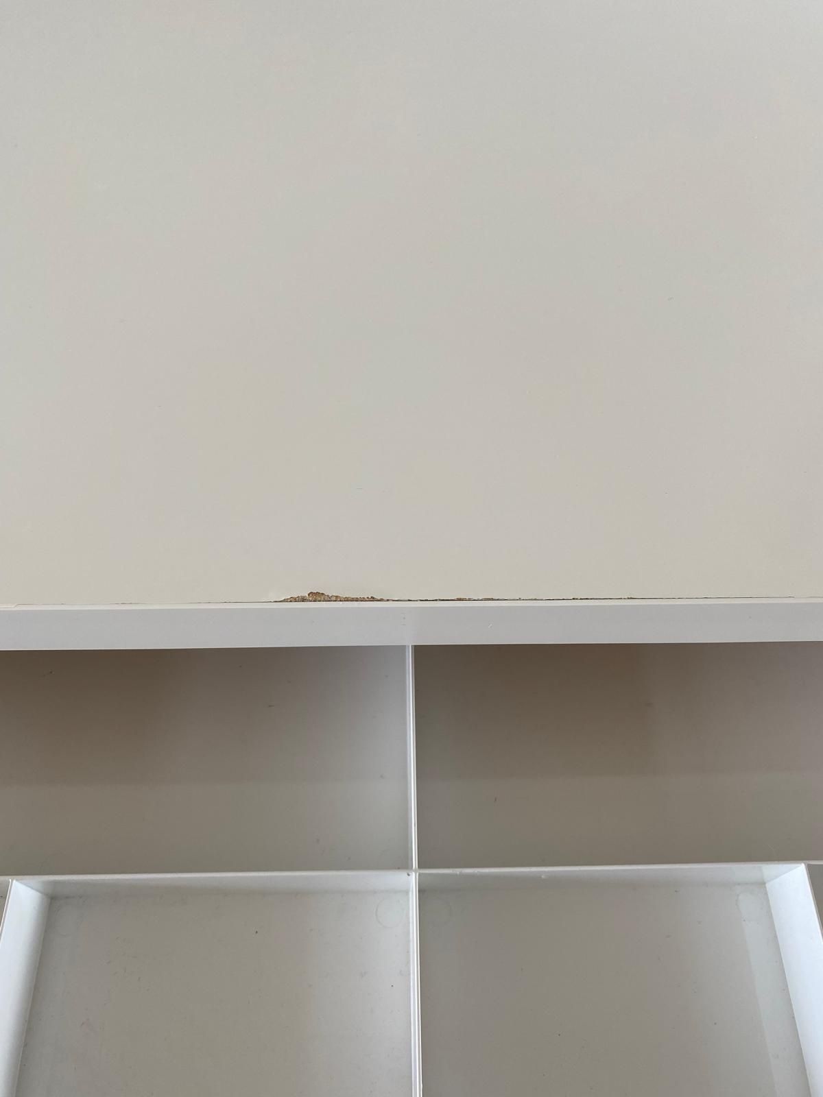 Biurko białe z dostawką