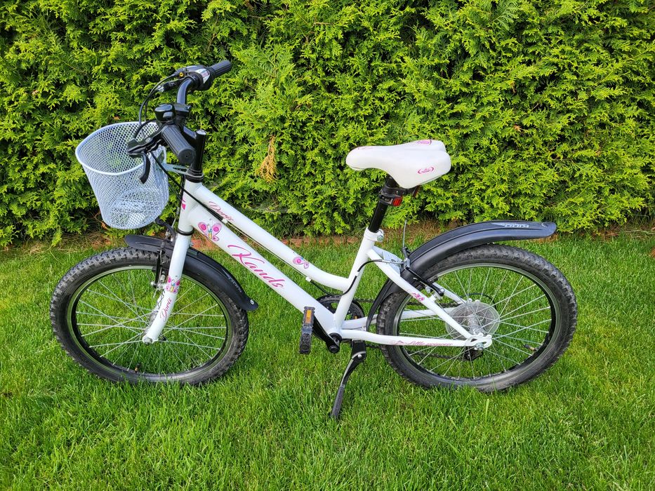 Rower dla dziewczynki Kands 20 cali z koszem