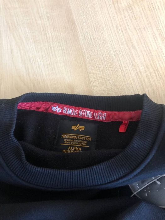 Свитшот альфа с колабой наса