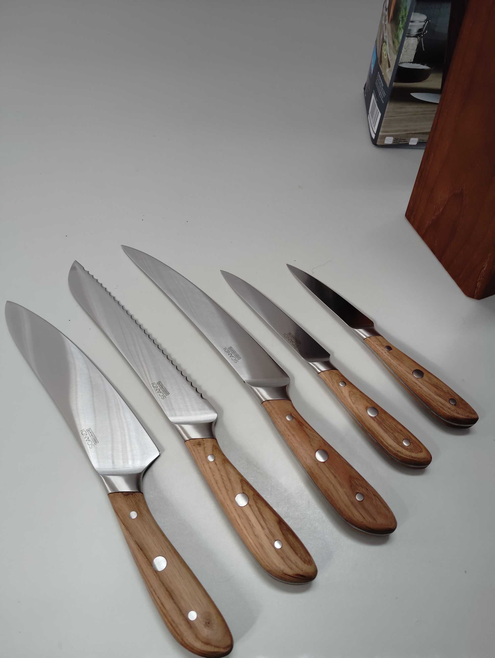 Richardson Sheffield Scandi Conjunto de facas de 5 peças (novo)