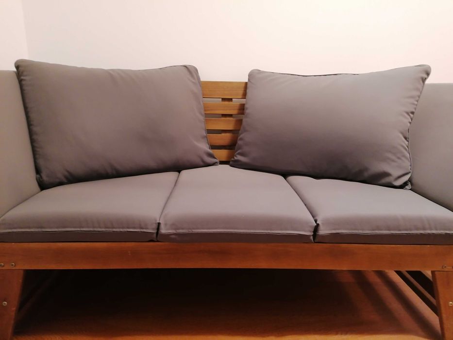Sofa exterior madeira