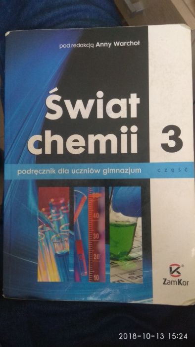 Podręcznik Świat chemii cześć 3