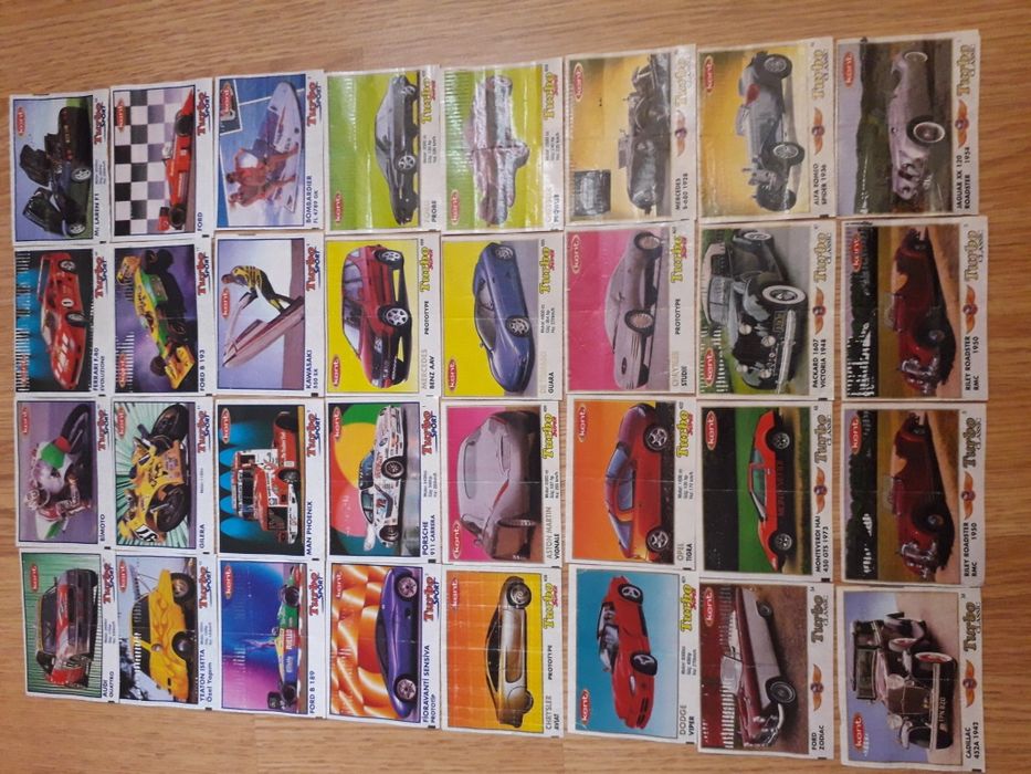 Вкладыши от жвачек