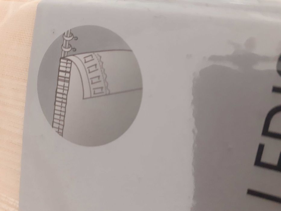 Firany 140x280cm, 2 szt., Inspire, NOWE