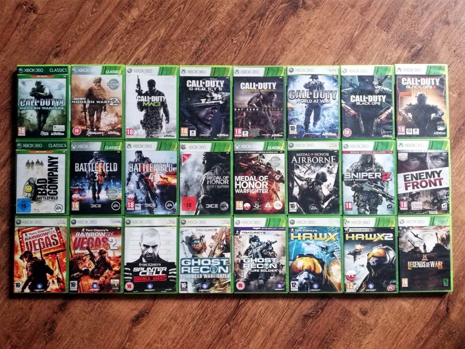 Gry XboX 360 Dla Dzieci Lego Kinect Samochody Strzelanki Sportowe Inne