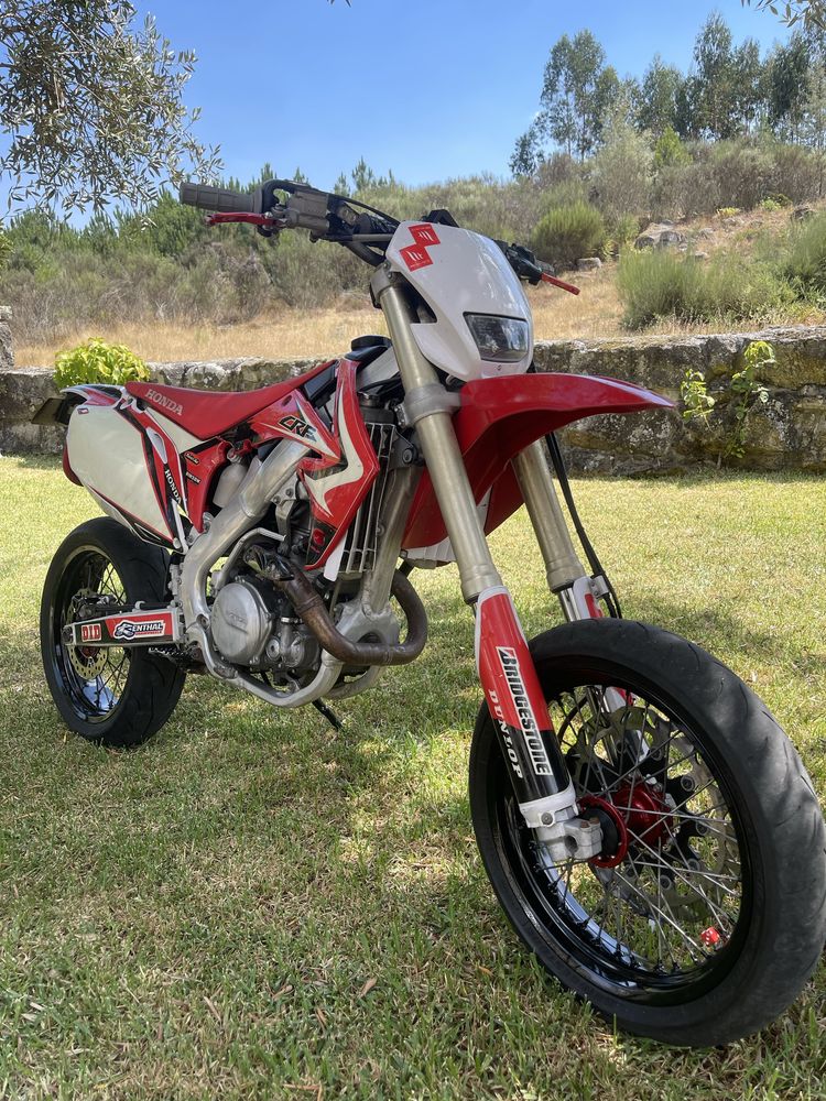 Honda CRF 450r 2009 supermotard matriculada