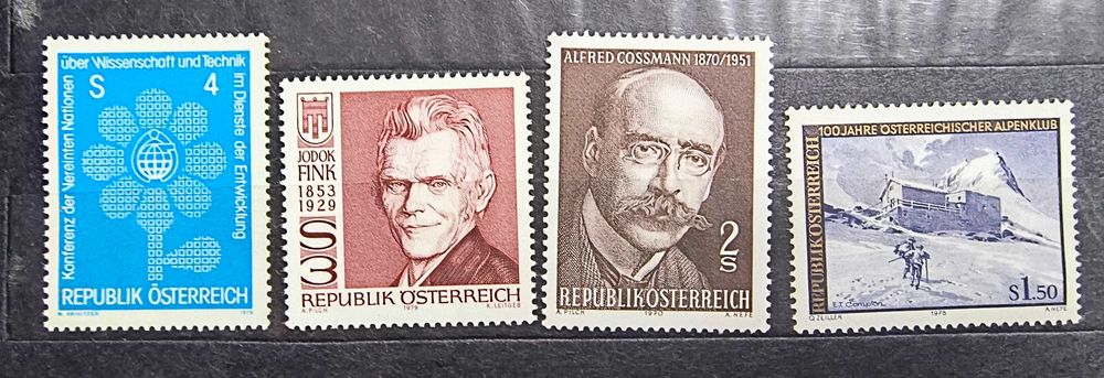 Znaczki pocztowe - Austria - czyste - MIX