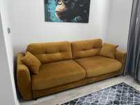 Sofa rozkladana z funcją spania Black Red White 2799zl