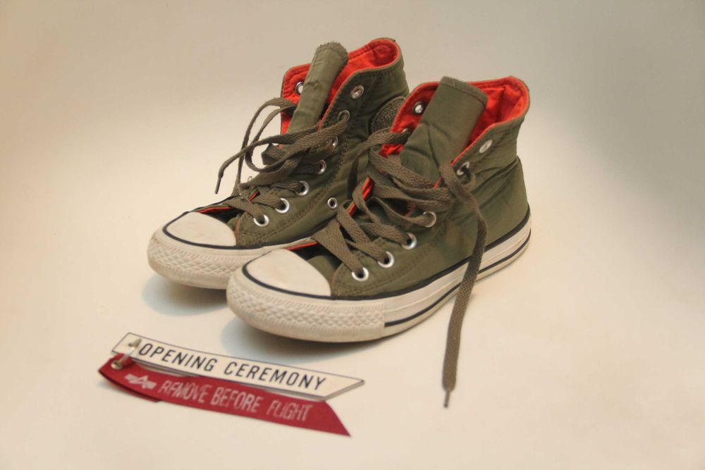 Converse  Nylon "MA-1 Jacket " 36.5 кеды из авиационного нейлона